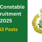 ITBP Constable Recruitment 2025