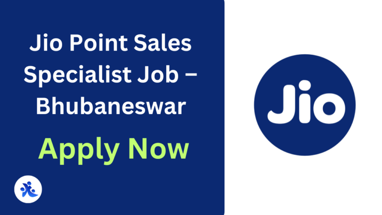 Jio Point Sales Specialist Job