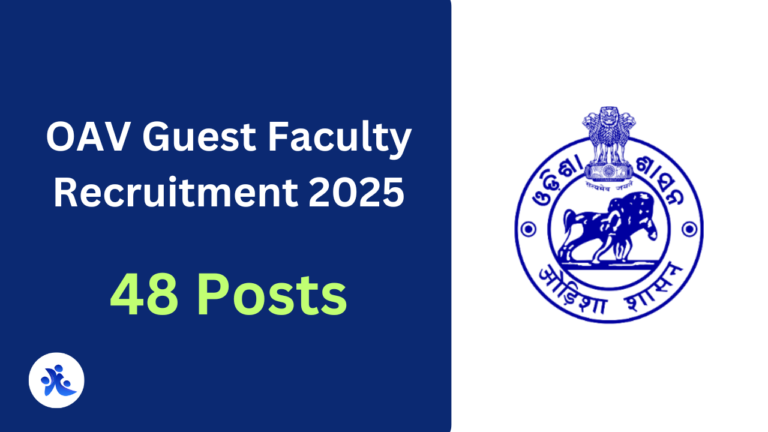 OAV Guest Faculty Recruitment 2025