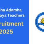 Odisha Adarsha Vidyalaya recruitment