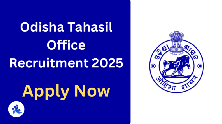 Odisha Tahasil Office Recruitment 2025