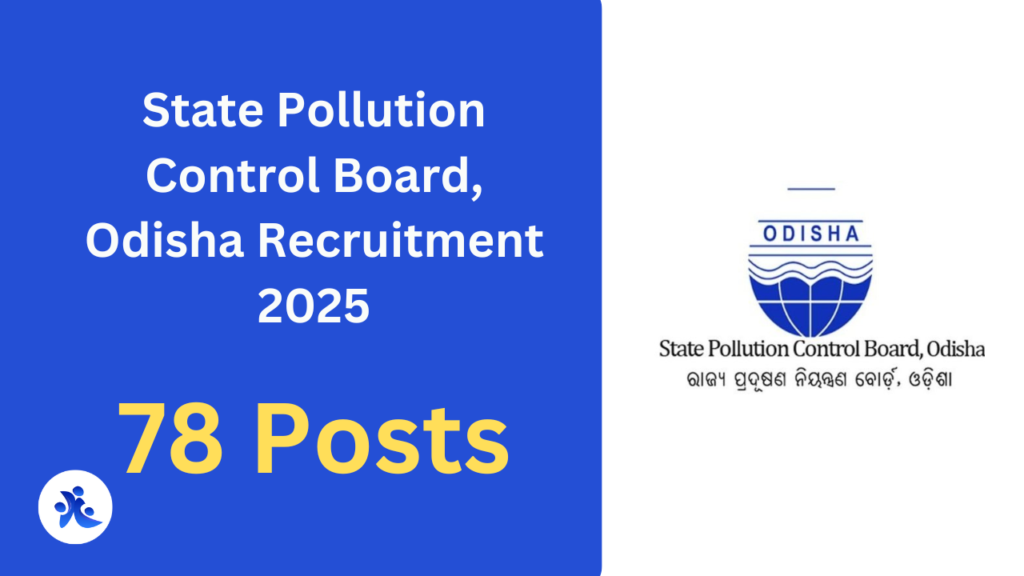 State Pollution Control Board, Odisha Recruitment 2025